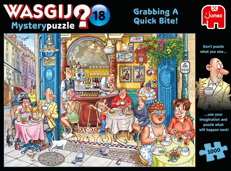 EAN 8710126191798 - Wasgij Mystery 18 1000 pcs Puzzle rompecabezas 1000 pieza(s) Dibujos imagen 5