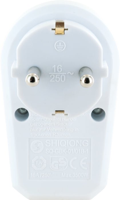 EAN 4004005039597 - Schwaiger STVT1000 adaptador de enchufe eléctrico Tipo F Blanco imagen 4