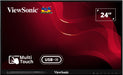 EAN 0766907015065 - Viewsonic ID2456 pantalla para PC 60,5 cm (23.8") 1920 x 1080 Pixeles Full HD LED Pantalla táctil Mesa Ne imagen 16