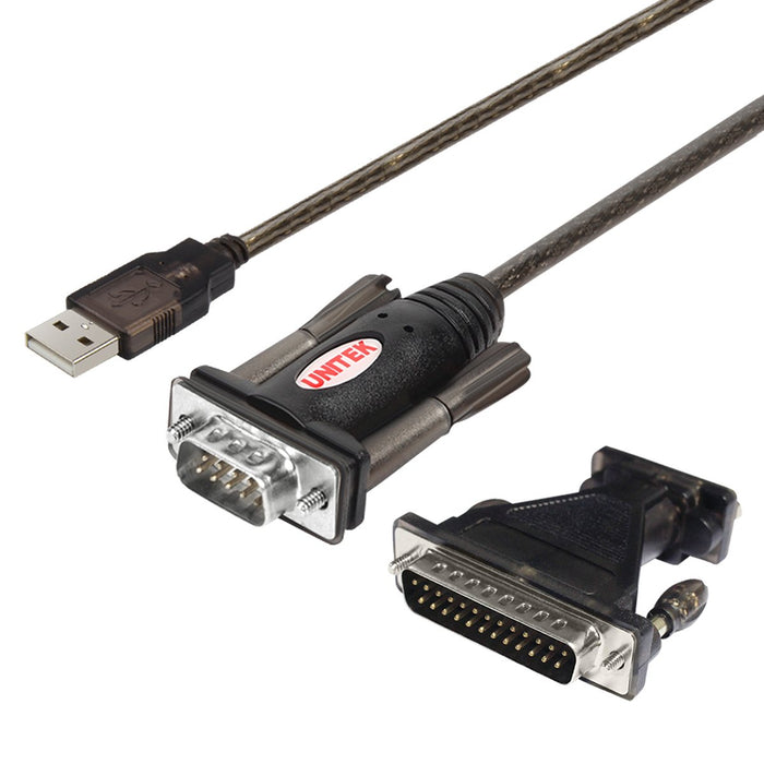 EAN 4894160001399 - UNITEK Y-105A cable de serie Negro 1,5 m USB tipo A DB-9 imagen 1