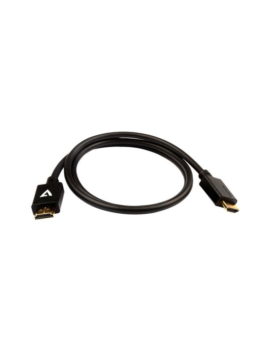 EAN 0662919108378 - V7 V7HDMIPRO-1M-BLK cable HDMI HDMI tipo A (Estándar) 2 x HDMI Type A (Standard) imagen 2