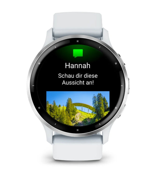 EAN 0753759314736 - Garmin Venu 3 3,56 cm (1.4") AMOLED 45 mm Digital 454 x 454 Pixeles Pantalla táctil Plata, Blanco Wifi GP imagen 4