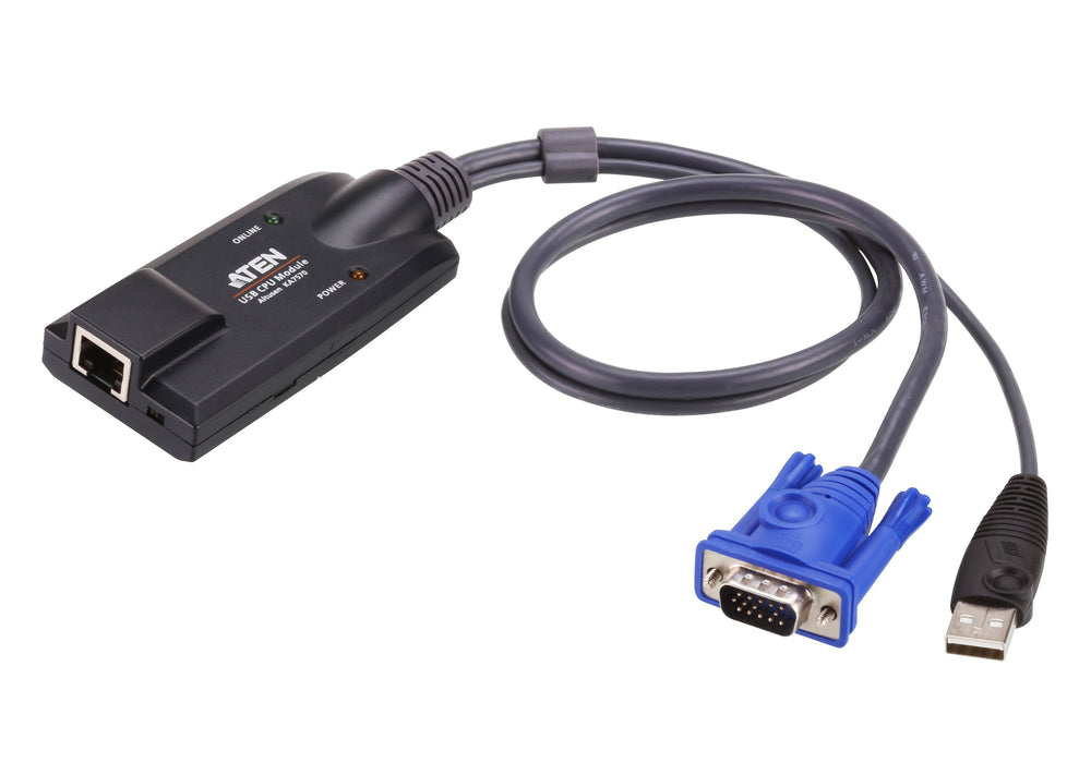 EAN 0672792400612 - ATEN KA7170 cable para video, teclado y ratón (kvm) Negro imagen 1