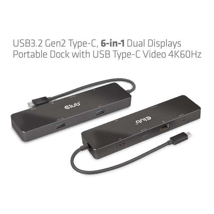 EAN 8719214472818 - CLUB3D CSV-1584 base para portátil y replicador de puertos Alámbrico USB 3.2 Gen 2 (3.1 Gen 2) Type-C Neg imagen 14