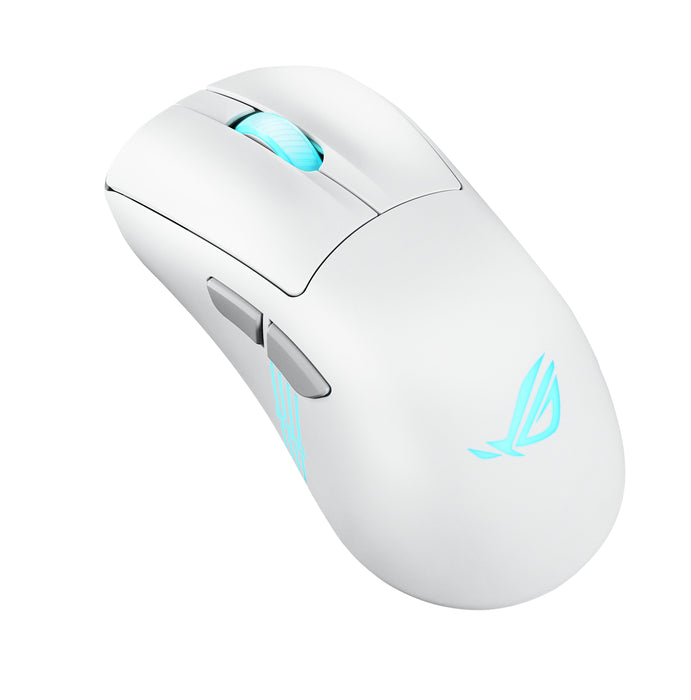 EAN 4711387951262 - ASUS ROG Keris II Origin WHT ratón Juego mano derecha RF Wireless + Bluetooth + USB Type-A Óptico 42000 D imagen 2