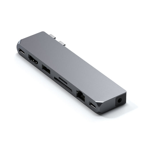 EAN 0810086360314 - Satechi ST-UCPHMXM base para portátil y replicador de puertos 2 x USB 3.2 Gen 2 (3.1 Gen 2) Type-C Gris imagen 1