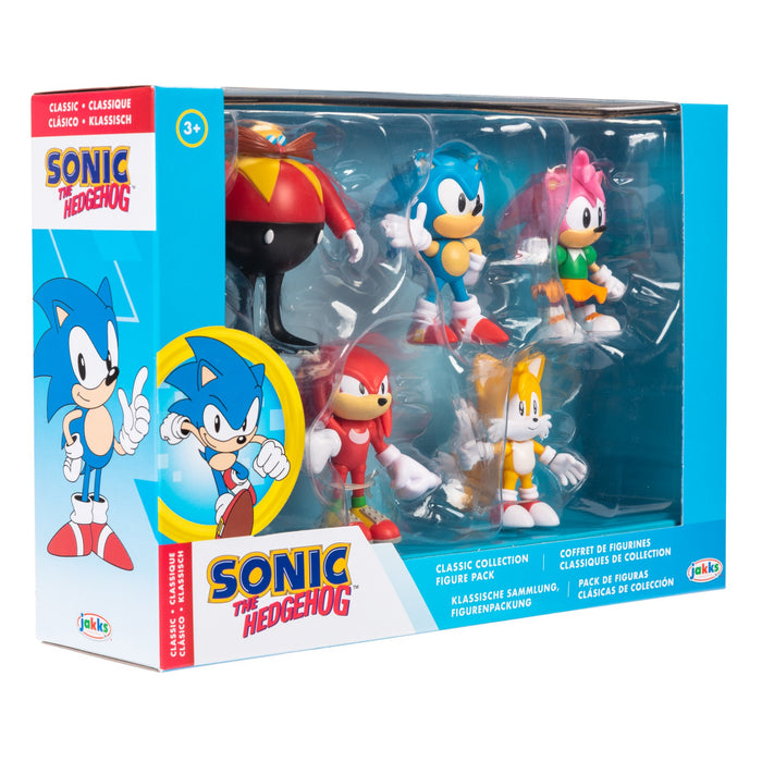 EAN 0192995414525 - JAKKS Pacific Sonic The Hedgehod Classic Collection 5-Pack imagen 3