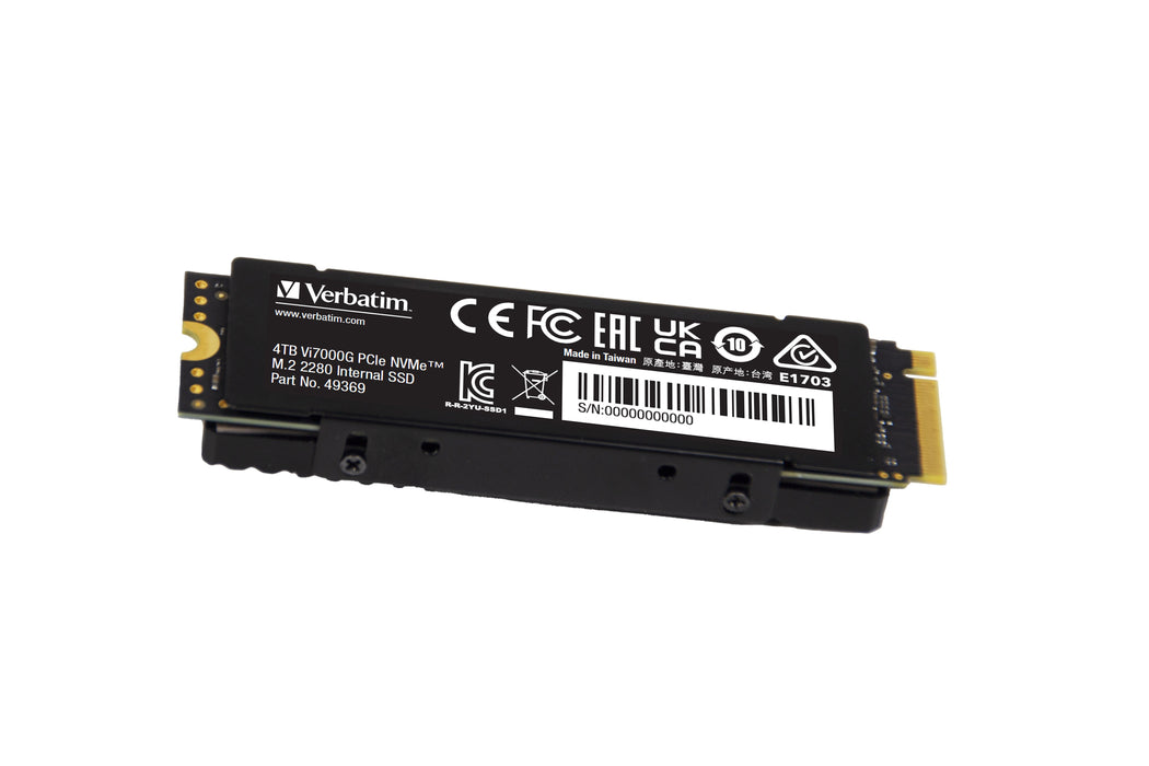 EAN 0023942493693 - Verbatim Vi7000G 4 TB M.2 PCI Express 4.0 NVMe imagen 4