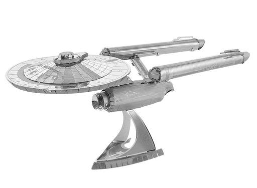EAN 0032309012804 - Metal Earth Enterprise NCC-1701 Maqueta de transbordador Kit de montaje imagen 1