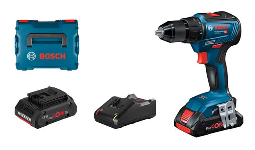 EAN 4059952509310 - Bosch GSR 18V-55 Professional - Bohrer/Schrauber - schnurlos 1800 RPM Negro, Azul imagen 1
