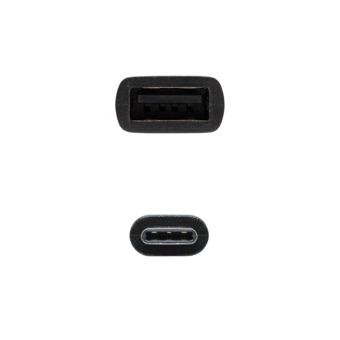 EAN 8433281007796 - Nanocable USB 2.0, 0.15m cable USB 0,15 m USB C USB A Negro imagen 2