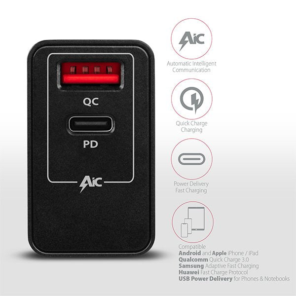 EAN 8595247904485 - Axagon ACU-PQ22 cargador de dispositivo móvil Teléfono móvil, Batería portátil, Smartphone, Reloj intelig imagen 4