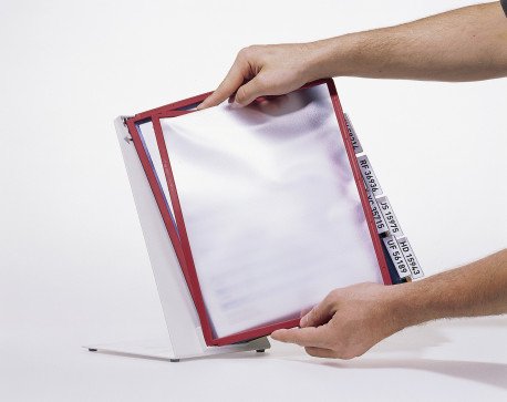 EAN 4005546506685 - Durable 557001 soporte para mostrar documentos Escritorio Retrato A4 imagen 6