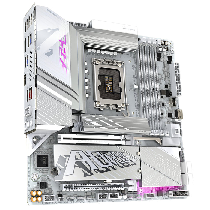 EAN 4719331865269 - GIGABYTE Z890M AORUS ELITE WIFI7 ICE Intel Z890 LGA 1851 (Socket V1) ATX imagen 3