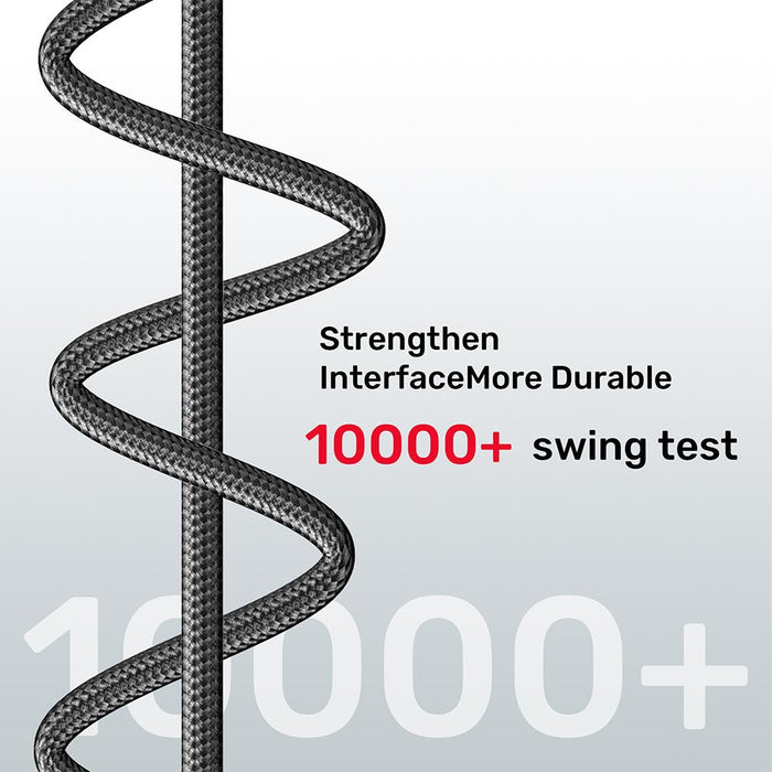 EAN 4894160050014 - UNITEK C14121BK-2M cable de transmisión Negro MagSafe 3 USB C imagen 10