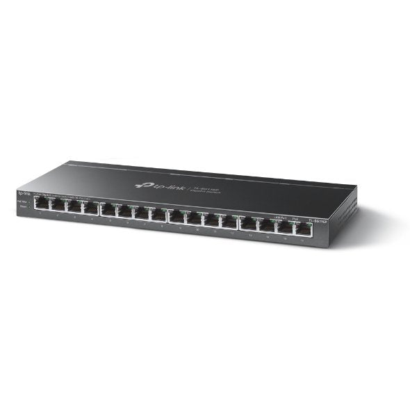EAN 4895252500301 - TP-Link TL-SG116P switch No administrado Gigabit Ethernet (10/100/1000) Energía sobre Ethernet (PoE) Negr imagen 2