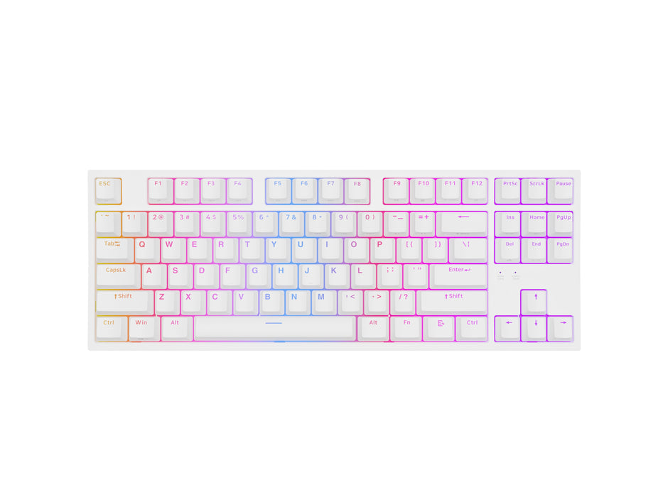 EAN 5901969443226 - GENESIS Thor 404 TKL teclado Juego USB QWERTY Internacional de EE.UU. Blanco imagen 2