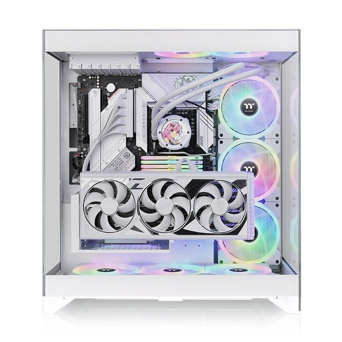 EAN 4711475647077 - Thermaltake CTE E550 TG Midi Tower Blanco imagen 2