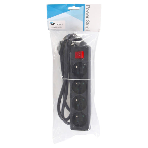 EAN 5420016804525 - LOGON LPS050 base múltiple 1,5 m 4 salidas AC Negro imagen 2
