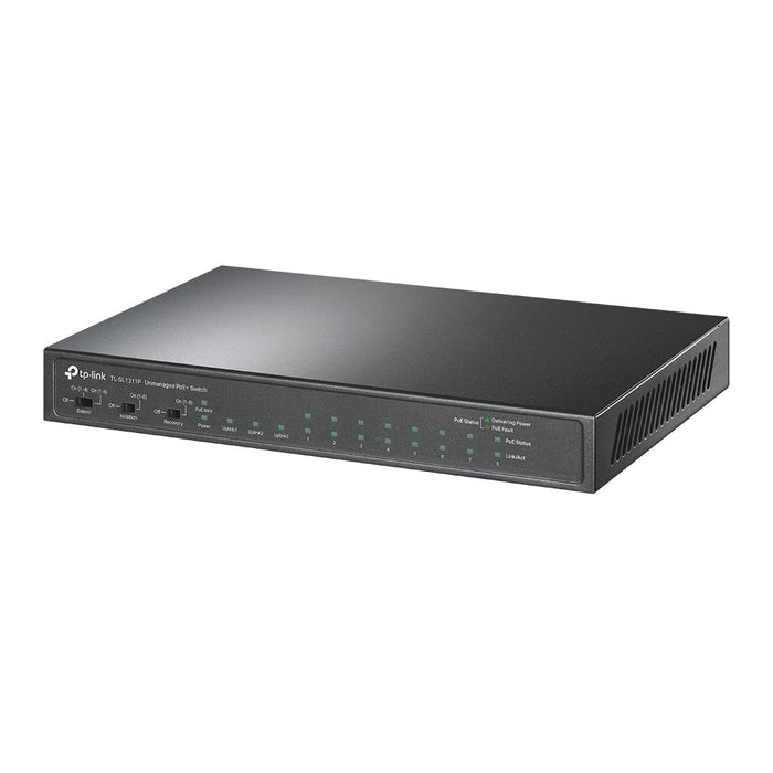 EAN 4895252500288 - TP-Link TL-SL1311P switch Fast Ethernet (10/100) Energía sobre Ethernet (PoE) Negro imagen 1