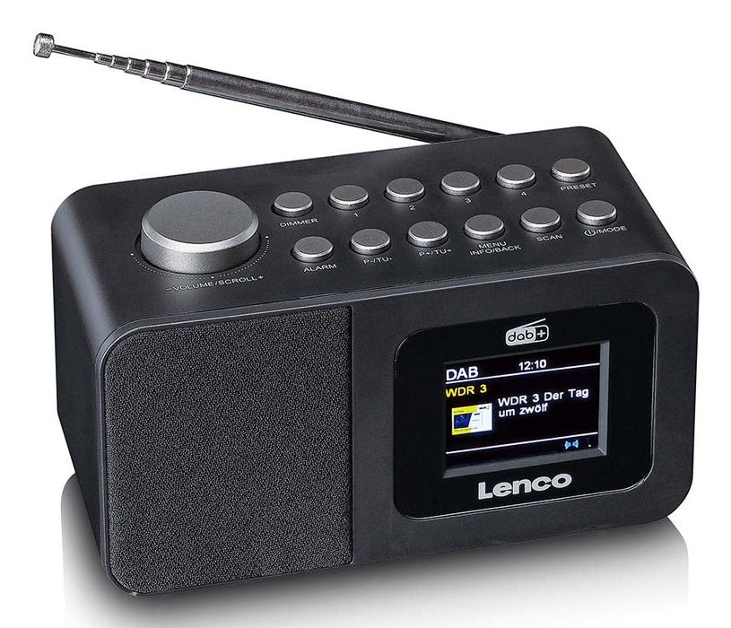 EAN 8711902086420 - Lenco CR-625BK Portátil Analógico y digital Negro imagen 6