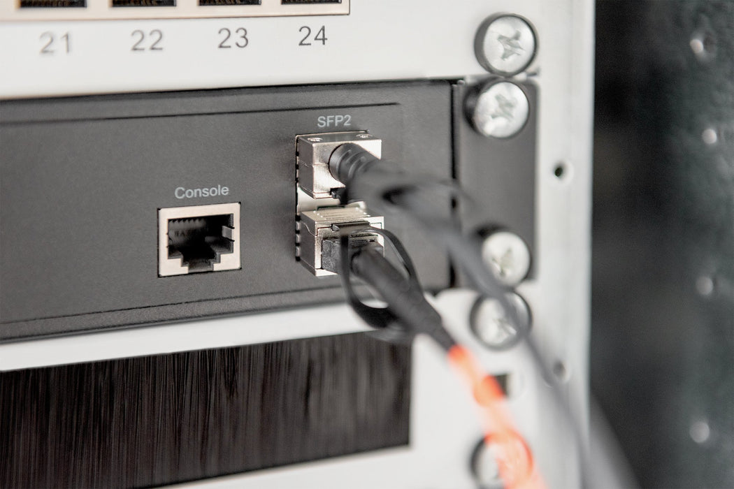 EAN 4016032445937 - Digitus DN-81220 Cable de fibra óptica e InfiniBand SFP+ Negro imagen 2