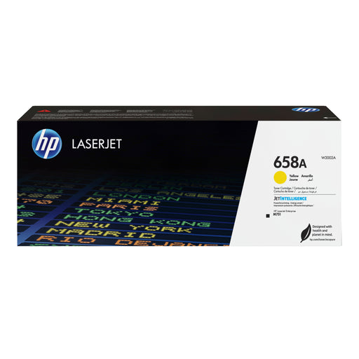 EAN 0192545710961 - HP 658A Yellow Original LaserJet Toner Cartridge cartucho de tóner 1 pieza(s) imagen 1