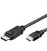 EAN 4014619300297 - Alcasa DP-HDMI adaptador de cable de vídeo 2 m DisplayPort HDMI tipo A (Estándar) Negro imagen 1