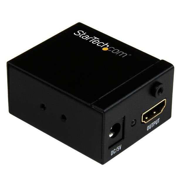 EAN 0065030863209 - StarTech.com HDBOOST extensor audio/video Repetidor de señales AV Negro imagen 1