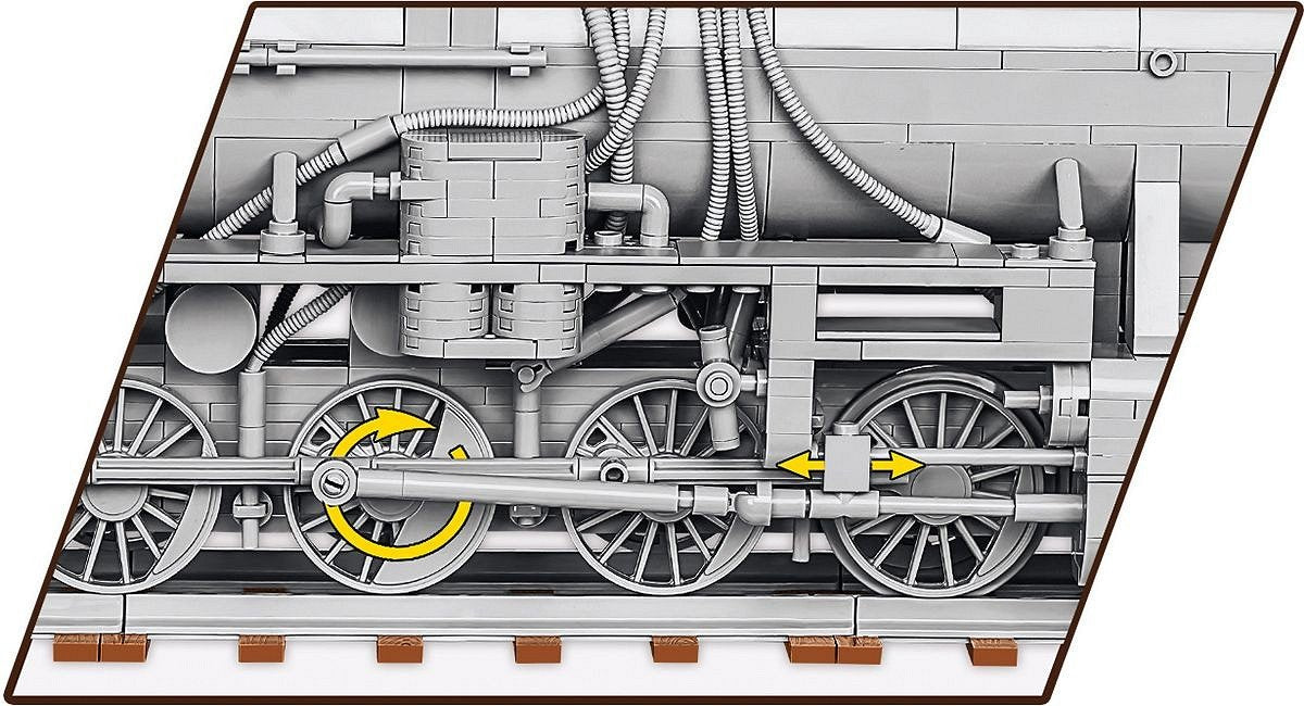 EAN 5902251062811 - COBI Kriegslokomotive Baureihe 52 imagen 5
