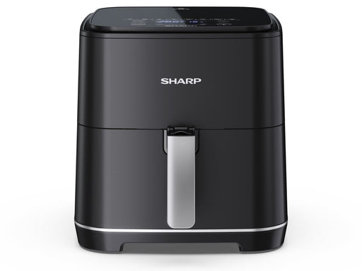 EAN 4550556103541 - Sharp AF-GS552AE-B Sencillo 5,5 L Independiente 1650 W Freidora de aire caliente Negro, Plata imagen 2