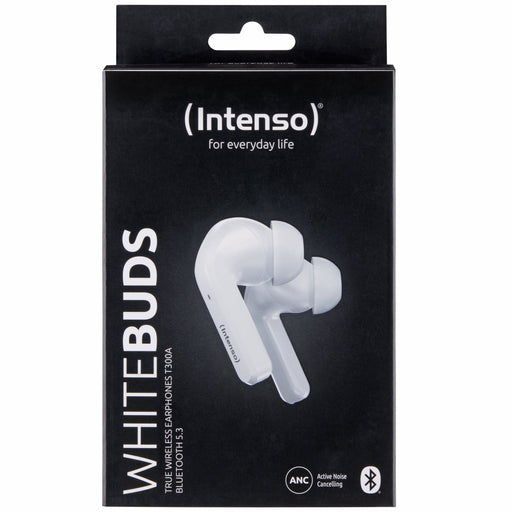 EAN 4034303033027 - Intenso White Buds T302A Auriculares True Wireless Stereo (TWS) Dentro de oído Llamadas/Música/Deporte/Us imagen 1