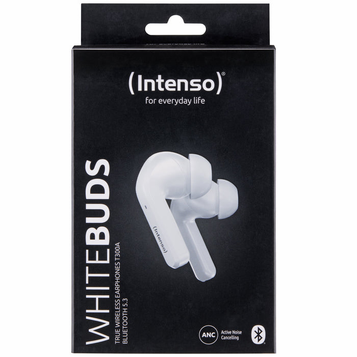 EAN 4034303033027 - Intenso White Buds T302A Auriculares True Wireless Stereo (TWS) Dentro de oído Llamadas/Música/Deporte/Us imagen 1