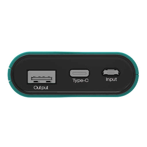 EAN 4040895004277 - RealPower PB-7500C 7500 mAh Negro, Verde imagen 2