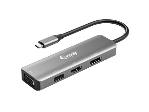 EAN 4015867227640 - Equip 133485 Adaptador gráfico USB 3840 x 2160 Pixeles Negro, Plata imagen 1