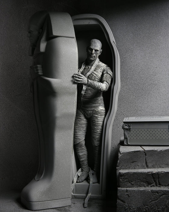 EAN 0634482048122 - NECA Ultimate Mummy (Black & White) imagen 6