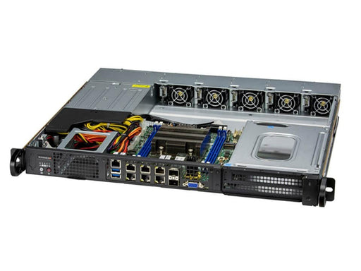 EAN 672042500888 - Supermicro SYS-110D-4C-FRDN8TP servidor barebone Intel® SoC BGA 2579 Bastidor (1U) Plata imagen 1