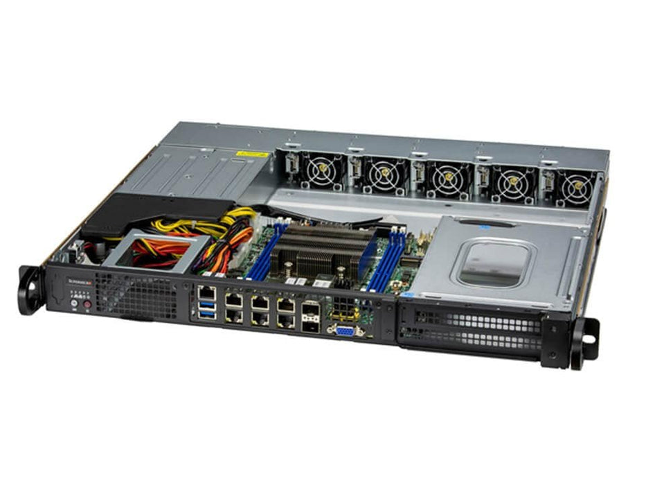 EAN 672042500888 - Supermicro SYS-110D-4C-FRDN8TP servidor barebone Intel® SoC BGA 2579 Bastidor (1U) Plata imagen 1