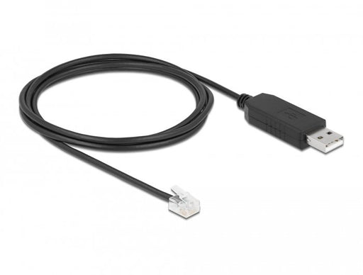 EAN 4040849667367 - DeLOCK 66736 cambiador de género para cable RJ-12 USB 2.0 Type-A Negro imagen 1