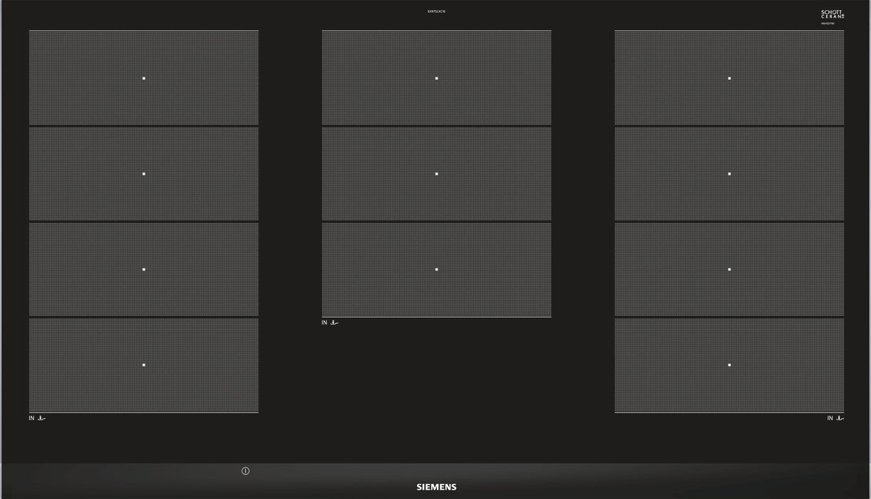 EAN 4242003692301 - Siemens EX975LXC1E hobs Negro, Acero inoxidable Integrado Con placa de inducción 5 zona(s) imagen 3