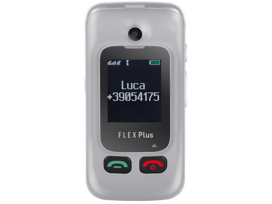 EAN 8011000018560 - Trevi FLEX PLUS 55 6,1 cm (2.4") Plata Teléfono para personas mayores imagen 3
