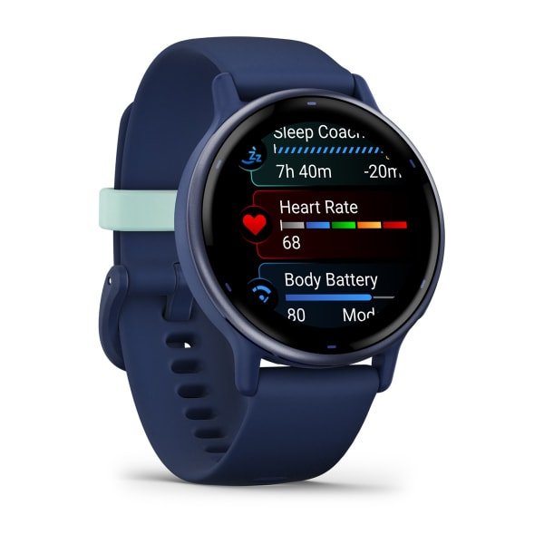 EAN 0753759324926 - Garmin Vivoactive 5 3,05 cm (1.2") AMOLED 42 mm Digital 390 x 390 Pixeles Pantalla táctil Azul Wifi GPS ( imagen 3