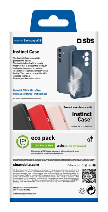 EAN 8018417499463 - SBS TEINSTSAA36B funda para teléfono móvil 17 cm (6.7") Azul imagen 3