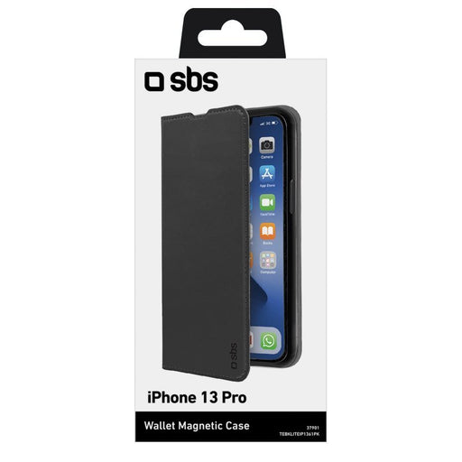 EAN 8018417337901 - SBS TEBKLITEIP1361PK funda para teléfono móvil Funda cartera Negro imagen 2