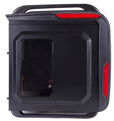 EAN 0642968297643 - Black Lion IT1523 Midi Tower Negro, Rojo imagen 3