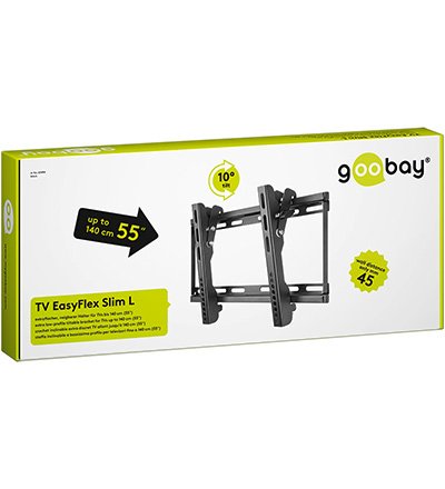 EAN 4040849634949 - Goobay TV EasyFlex Slim L 139,7 cm (55") Negro imagen 3