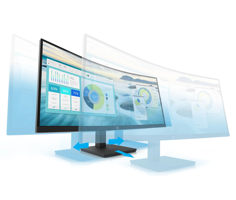 EAN 0195122737122 - HP P34hc G4 WQHD USB-C Curved Monitor - P34hc pantalla para PC 86,4 cm (34") 3440 x 1440 Pixeles Wide Qua imagen 2