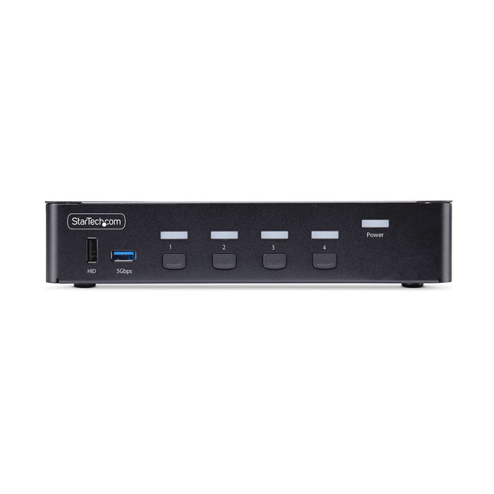 EAN 0065030893206 - StarTech.com D86A2-4-PORT-8K-KVM interruptor KVM Negro imagen 3