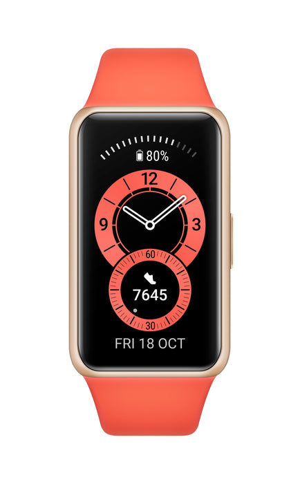EAN 6941487216659 - Huawei Band 6 AMOLED Pulsera de actividad 3,73 cm (1.47") Rojo imagen 5