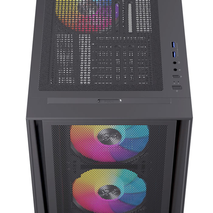 EAN 6977277360141 - Einarex EXCS-PL-600R-B carcasa de ordenador Midi Tower Negro imagen 7